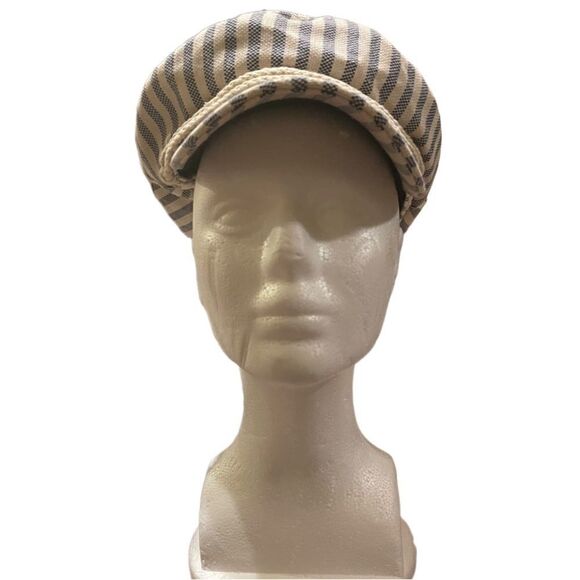 NWT INC International Concepts jean material white blue cap cord detail - Picture 1 of 5